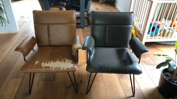 Beschadigde stoelen, gratis op te halen voor opknapbeurt