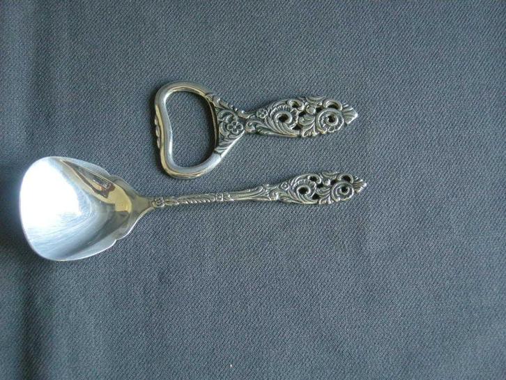 Gero verzilverd, model 635 Oud Hollandsch, div. losse delen, Antiek en Kunst, Antiek | Bestek, Ophalen of Verzenden