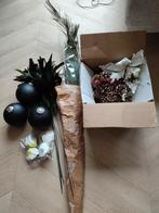 Verzameling kerstdecoratie kerstballen dennenappels, Ophalen, Gebruikt