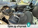 Mercedes-Benz CLK-klasse Cabrio 320 Elegance Automaat Inruil, Auto's, Achterwielaandrijving, Gebruikt, Zwart, Cabriolet