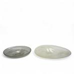 W.J. Rozendaal (1899-1971). Twee blankglazen schalen, Ophalen of Verzenden