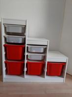 Trofast kast Ikea met bakken en deksel, Ophalen, Gebruikt, 75 tot 100 cm, Minder dan 50 cm