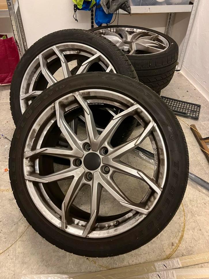 RIAL Velgen 19 inch met Winterbanden, Auto-onderdelen, Banden en Velgen, Banden en Velgen, Winterbanden, 19 inch, 245 mm, Personenwagen
