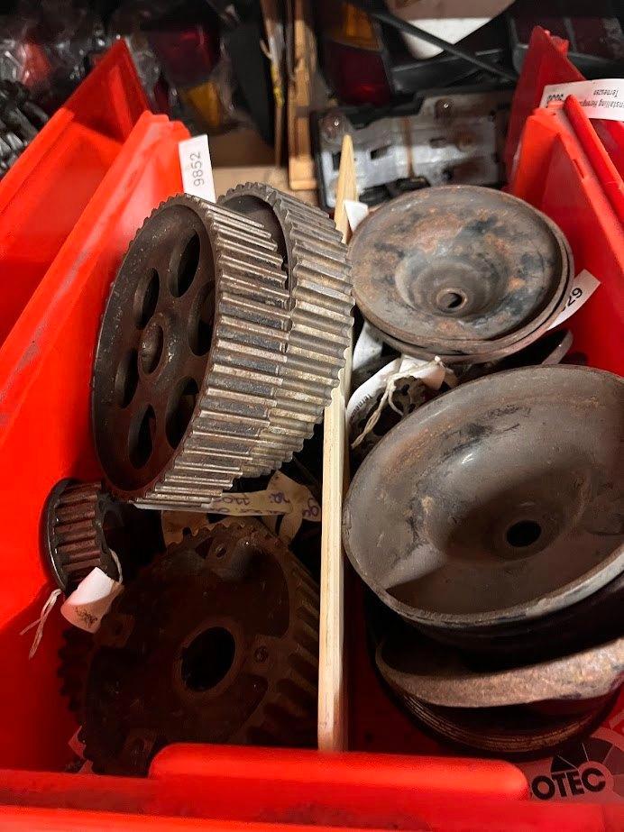 Porsche Poelies en tandwielen voor snaren en riemen, Auto-onderdelen, Motor en Toebehoren, Porsche, Gebruikt, Ophalen of Verzenden