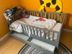 Peuterbed Petite Amelie Grijs + Lade, Kinderen en Baby's, Kinderkamer | Bedden, Ophalen of Verzenden, Zo goed als nieuw, 140 tot 160 cm