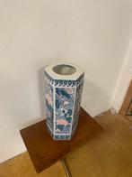 Hoge Oosterse Vaas met Schildering - 47cm, Gebruikt, Overige kleuren, Aardewerk of Porselein, Ophalen of Verzenden