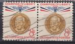 Amerika USA 1961 Mahatma Gandhi in paar, Ophalen of Verzenden, Gestempeld, Noord-Amerika