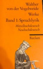 Walther von der Vogelkweide, Gelezen, Non-fictie, Ophalen of Verzenden, Walther v.d. Vogelkweide