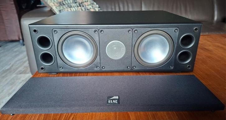 Elac CM80/4 centerspeaker, Audio, Tv en Foto, Luidsprekers, Gebruikt, Center speaker, 60 tot 120 watt, Overige merken, Ophalen of Verzenden