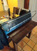 Chrome vintage retro kapstok/hoedenrek in goede staat., Ophalen, Hout, Wandkapstok, Minder dan 100 cm