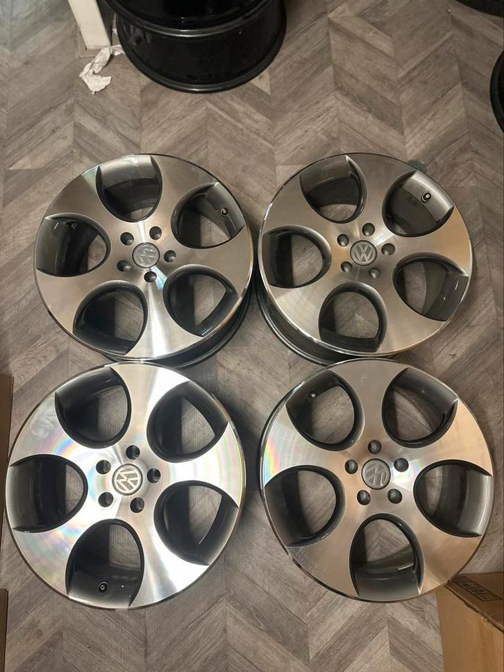 Volkswagen golf, GTI 18 inch velgen 5x112, Auto-onderdelen, Banden en Velgen, Velg(en), All Season, 18 inch, 215 mm, Personenwagen