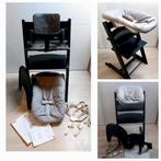 Super compleet! Tripp Trapp, newborn, babyset, tray, tuigje., Kinderen en Baby's, Kinderstoelen, Ophalen, Zo goed als nieuw, Meegroeistoel