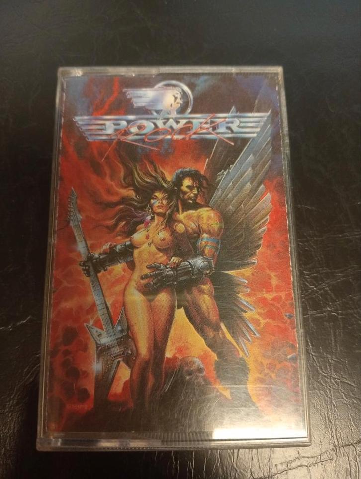 Power Rock Cassetteband - Verzamelalbum, Cd's en Dvd's, Cassettebandjes, Gebruikt, Origineel, Rock en Metal, 1 bandje, Ophalen of Verzenden