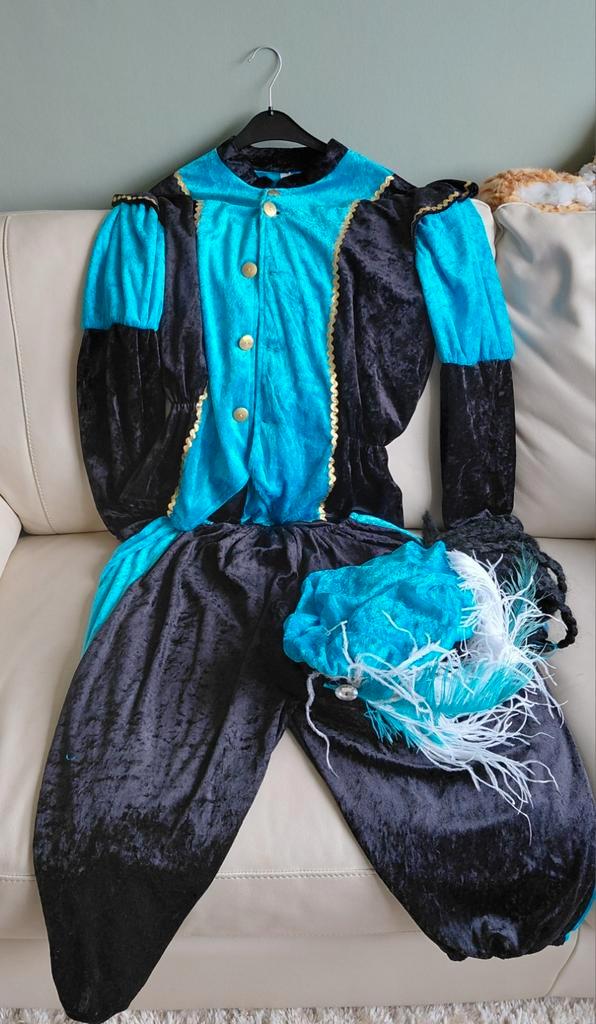 3 x pietenpak   maat 50 . Pak pipi l. M 46, Diversen, Sinterklaas, Zo goed als nieuw, Ophalen of Verzenden