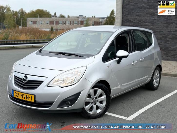 Opel Meriva 1.4 Turbo Edition | Airco | Cruise | NAP | APK |, Auto's, Opel, Bedrijf, Te koop, Meriva, ABS, Airbags, Airconditioning
