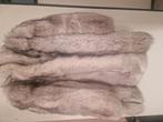 Witte bontjas van saga fox in zeer nette staat, Wit, Maat 42/44 (L), Ophalen of Verzenden, Saga fox