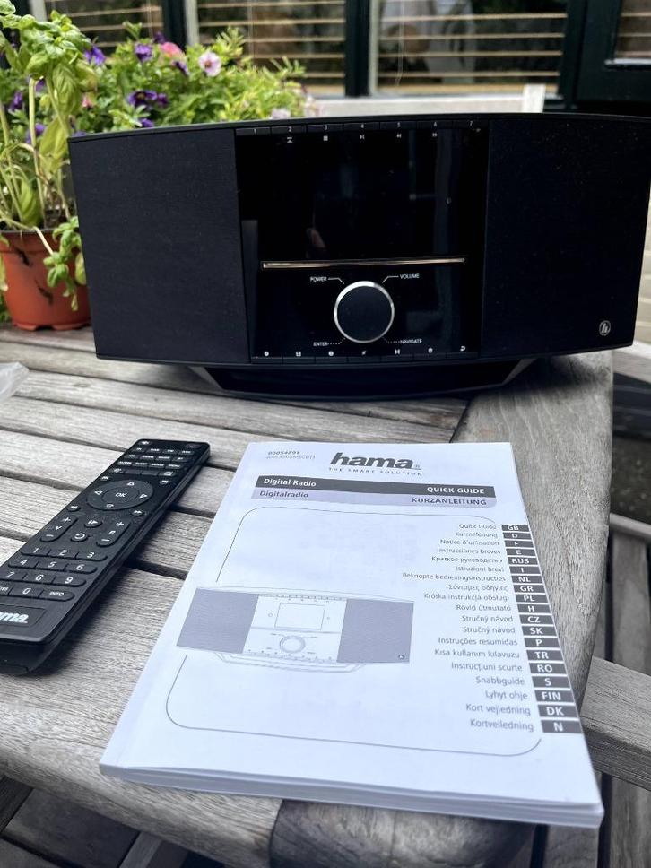 digitale radio, Audio, Tv en Foto, Radio's, Zo goed als nieuw, Radio, Met cd-speler, Ophalen of Verzenden