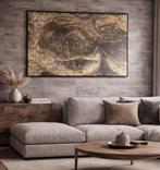 XL Schilderij Modern Industriëel Marmer, Antiek en Kunst, Ophalen