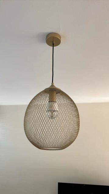 Gouden plafond hanglamp ijzer