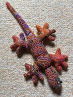 Stoffen hagedis - Indonesische kunst, Ophalen, Zo goed als nieuw