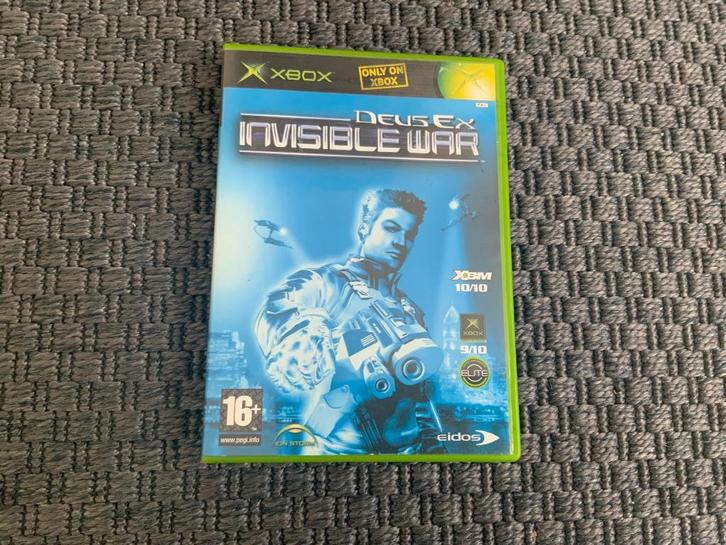 Deus Ex Invisible War voor de Xbox - COMPLEET Snow blind, Spelcomputers en Games, Games | Xbox Original, Zo goed als nieuw, Avontuur en Actie