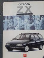 folder Citroën ZX Break 1994 - Duits, Ophalen of Verzenden, Zo goed als nieuw, Citroën