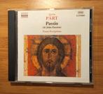 Arvo Pärt - Passio (St John Passion) CD, Ophalen of Verzenden, Modernisme tot heden, Zo goed als nieuw, Vocaal