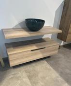 Primabad onderkast + afdekblad 120cm, Huis en Inrichting, Badkamer | Badkamermeubels, 100 tot 150 cm, Niet ingevuld, Zo goed als nieuw