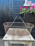 Draadijzeren plukmand, Antiek en Kunst, Curiosa en Brocante, Ophalen of Verzenden