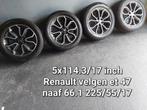 5x114.3/17 Inch Renault velgen, Auto-onderdelen, Banden en Velgen, 17 inch, Velg(en), 225 mm, Winterbanden