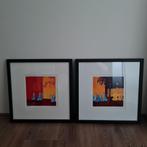 5 mooie zeefdrukken, Antiek en Kunst, Kunst | Litho's en Zeefdrukken, Ophalen
