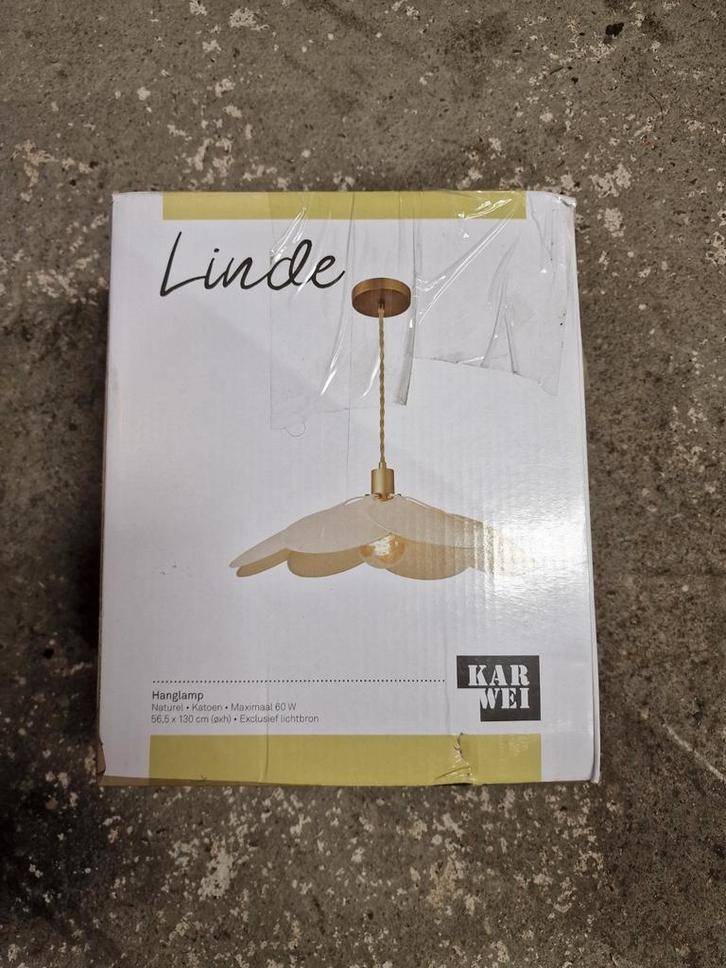 Nieuwe Karwei Linde Hanglamp, Huis en Inrichting, Lampen | Hanglampen, Nieuw, Ophalen of Verzenden