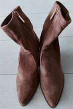 River Island suedine laarsjes 39, Bruin, Lage of Enkellaarzen, Ophalen of Verzenden, Zo goed als nieuw