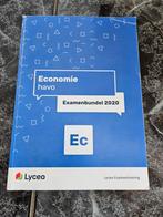 Lyceo Havo Economie Examanbundel 2020, Ophalen, Gelezen, Overige onderwerpen