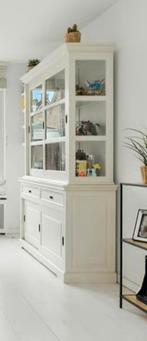 Schuifdeurkast Angelo Snowwhite/Iron Grey, Ophalen, 100 tot 150 cm, Glas, 150 tot 200 cm