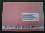 Peugeot 101 102 103 105 TSE 1981 bromfiets instructie boekje, Ophalen of Verzenden, Gebruikt