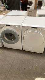 Setje Miele wasmachine met condensdroger, Witgoed en Apparatuur, Wasmachines, Ophalen of Verzenden, Zo goed als nieuw, 85 tot 90 cm