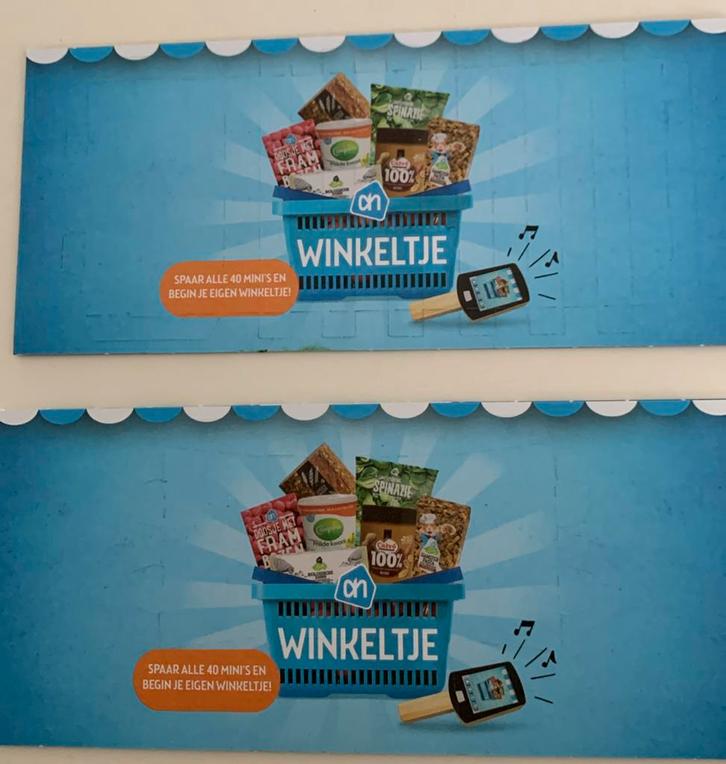 Ah, brood, sun lotion, appels, dove, beschuit, dolce gusto, Verzamelen, Supermarktacties, Albert Heijn, Ophalen of Verzenden
