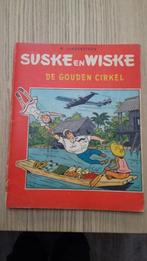 1960 suske en wiske De gouden cirkel 2e druk nr 28, Gelezen, Ophalen of Verzenden, Eén stripboek