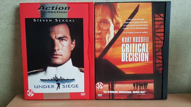 "6x Steven Seagal" / Nieuwstaat!, Cd's en Dvd's, Dvd's | Actie, Zo goed als nieuw, Actie, Vanaf 16 jaar, Ophalen of Verzenden