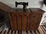 Antieke Meister Naaimachine met Kast, Antiek en Kunst, Antiek | Naaimachines, Ophalen