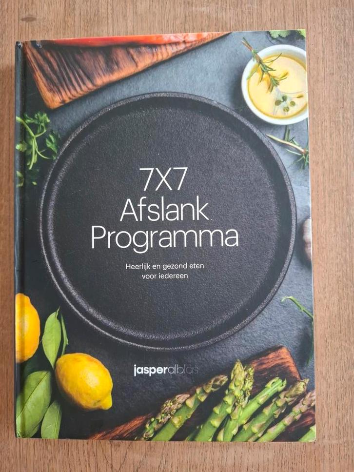 Jasper Alblas 7 x 7 Afslank programma, Boeken, Gezondheid, Dieet en Voeding, Zo goed als nieuw, Dieet en Voeding, Ophalen