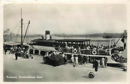 (377-708-017) Kampen Amsterdamse Boot, Verzamelen, Ansichtkaarten | Nederland, Overijssel, Verzenden