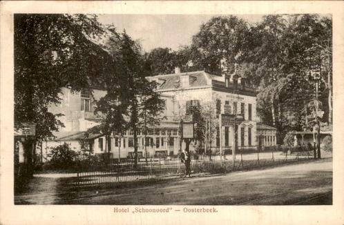 Hotel Schoonoord in Oosterbeek, Verzamelen, Ansichtkaarten | Nederland, Gelopen, Gelderland, Voor 1920, Ophalen of Verzenden