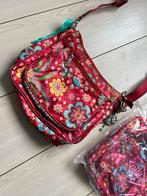oilily tas rood handtas dames tas tasje, Paars, Ophalen of Verzenden, Zo goed als nieuw, Maat 36 (S)