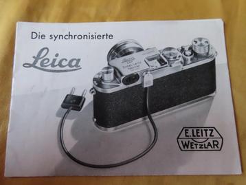Leica camera Gebruiksaanwijzing  