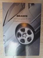 Mercedes S klasse coupe W 215 Brabus 2 folders, Ophalen of Verzenden, Zo goed als nieuw, Mercedes