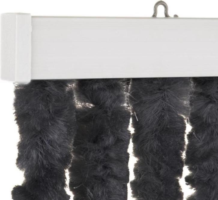 Travellife Chenille Vliegengordijn - Antraciet - 56 x 185 cm, Caravans en Kamperen, Kampeeraccessoires, Verzenden