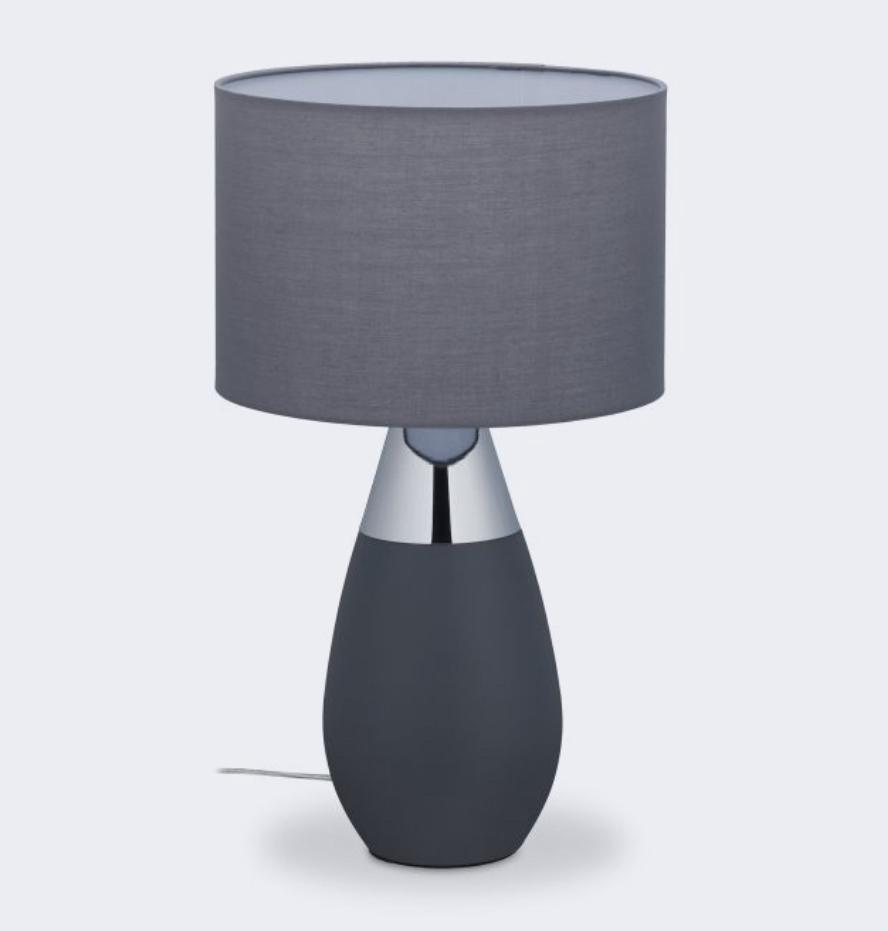 Tafellamp grijs/goudkleur of grijs/zilverkleur, Ophalen of Verzenden, Nieuw