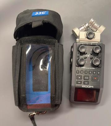 Zoom H6 audio recorder met tas